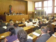 27-28. septembar 2012. Učesnici Šestog interparlamentarnog sastanka Evropska unija – Srbija